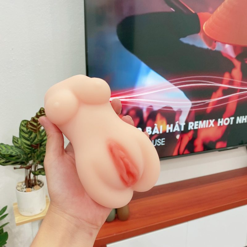 Búp bê silicon khỏa thân nhỏ gọn ngực trần không rung cho trải nghiệm thật