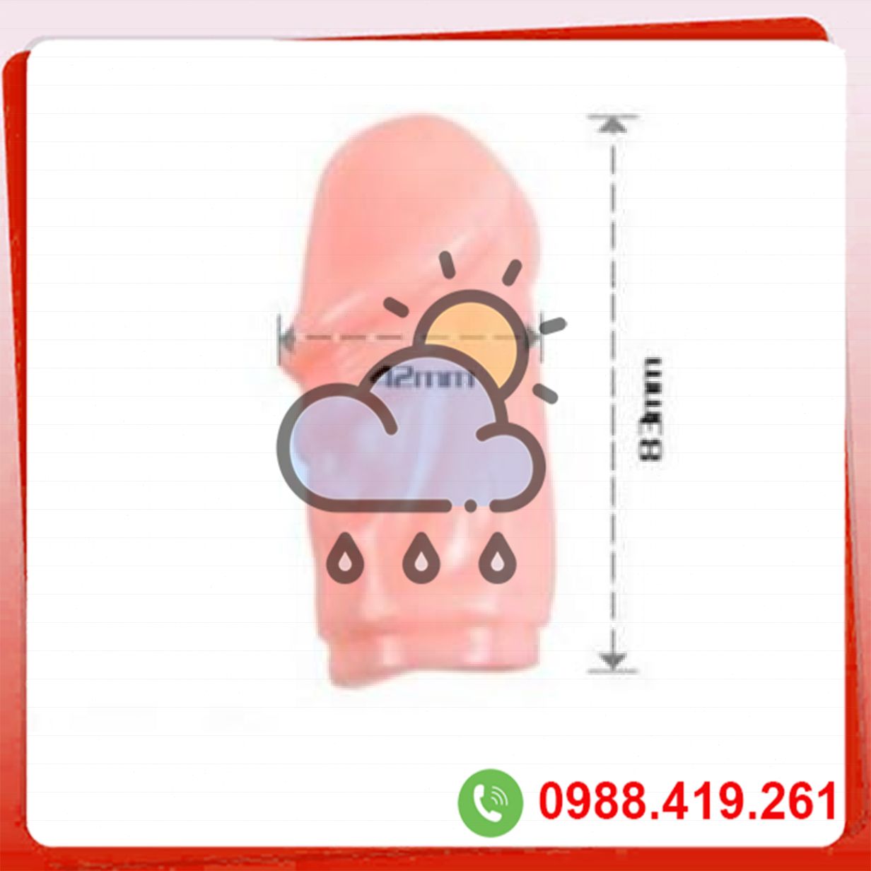 Bao cao su đôn dên khúc đầu 3 phân cao cấp mềm mại an toàn dùng lâu 