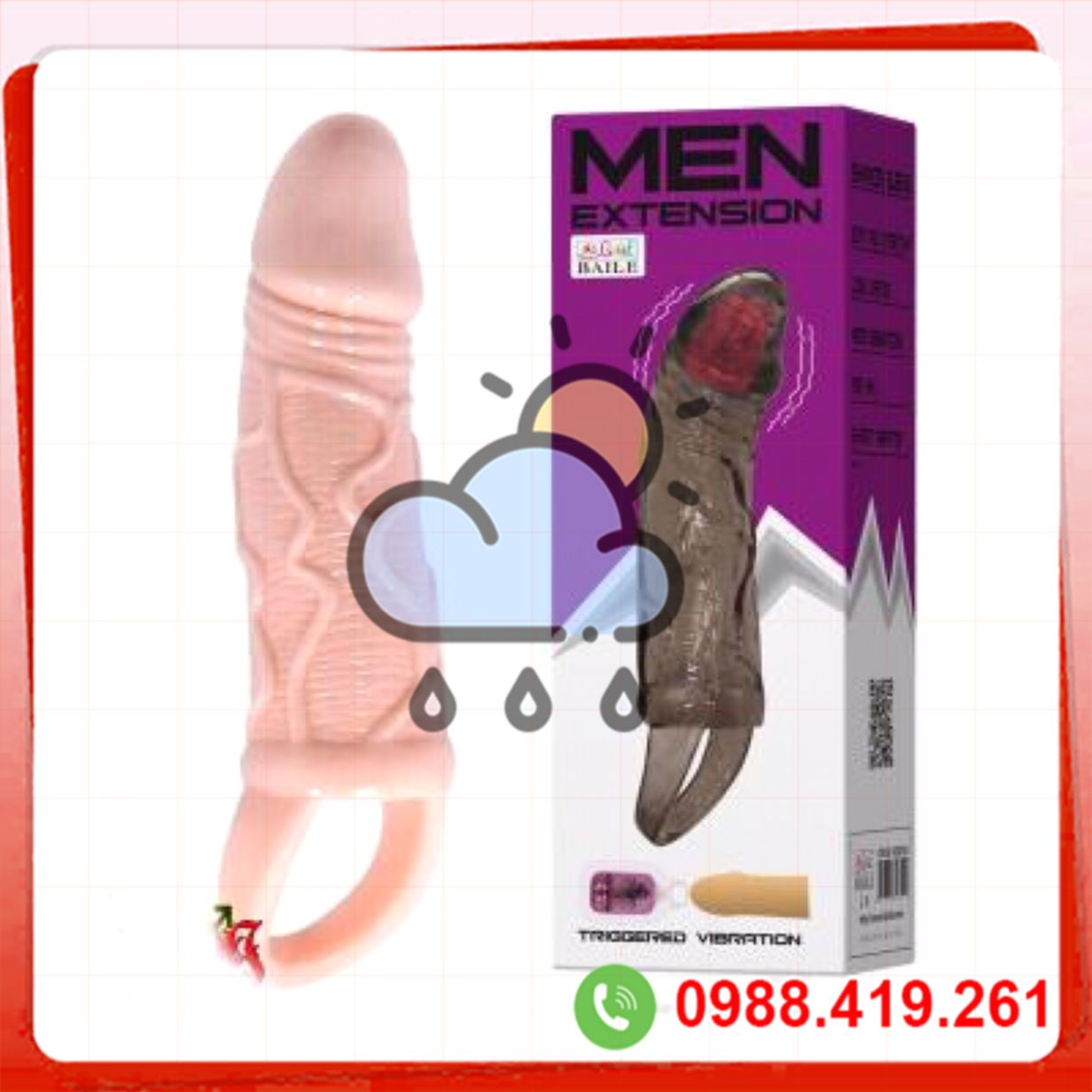Đôn dên rung đầu Men Extension cao cấp tăng kích thước cậu nhỏ ngay 