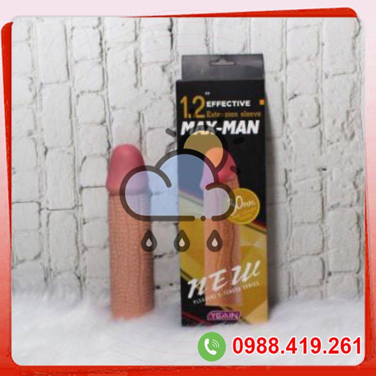Đôn dên Maxman 5 phân gai li ti tăng kích thước cậu nhỏ ngay 