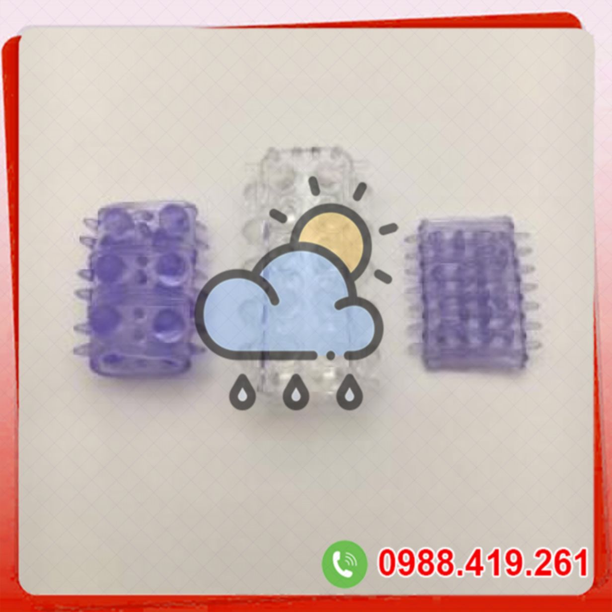Combo 3 bao cao su đôn dên gai bi kích thích nàng lên đỉnh cực mạnh 