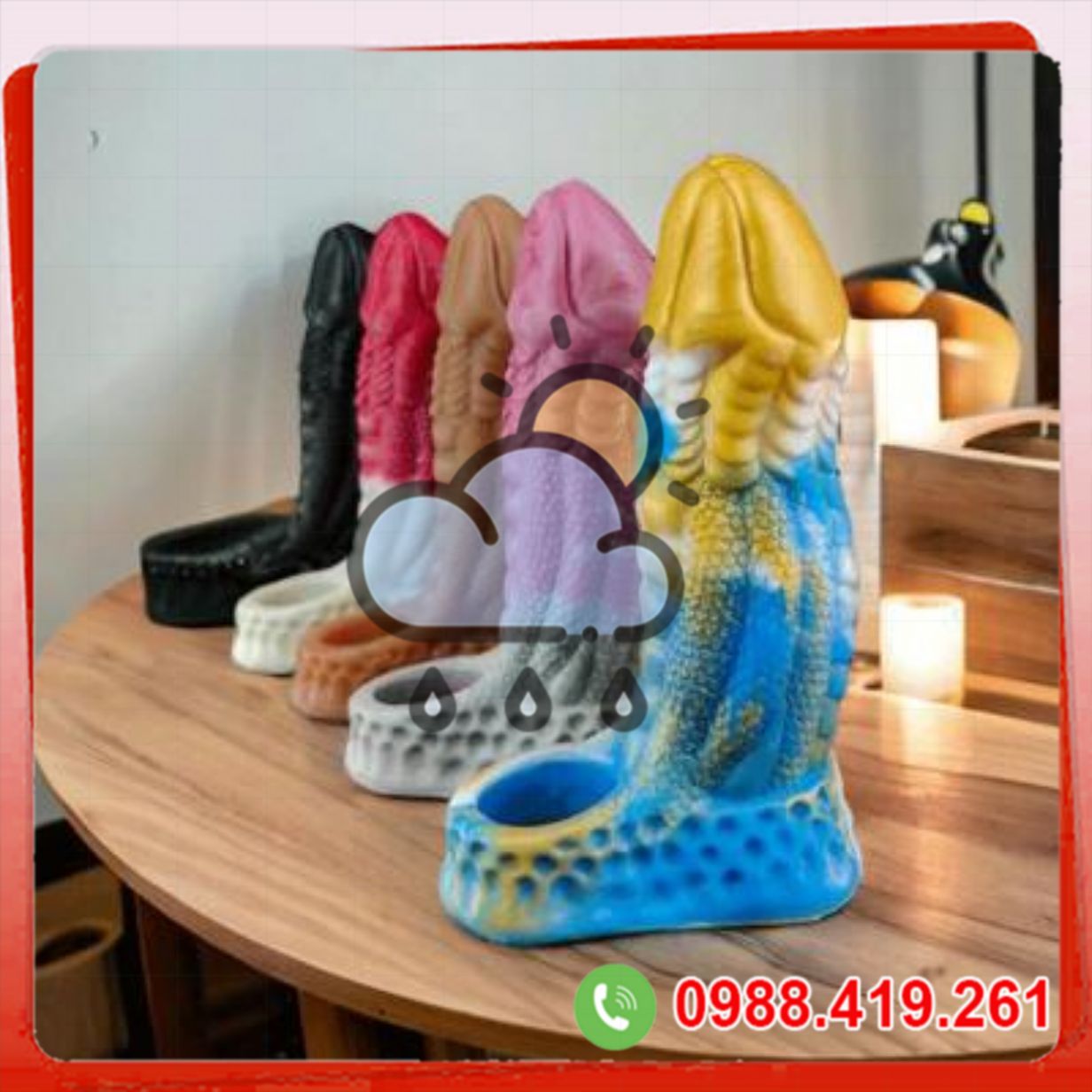 Bao đôn dên silicon vảy cá siêu mềm cao cấp kích thước chuẩn 
