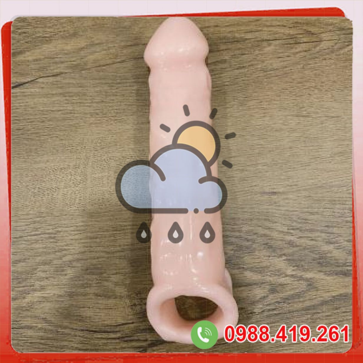 Bao đôn dên có quay đeo tròng bìu silicon mềm kéo dài thời gian 