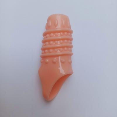 Bao cao su đôn dên hở đầu Sleeve silicon y tế tăng khoái cảm dễ dùng 