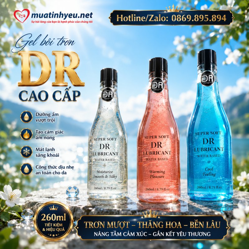 GEL BÔI TRƠN CAO CẤP NHẬP KHẨU DUBAI