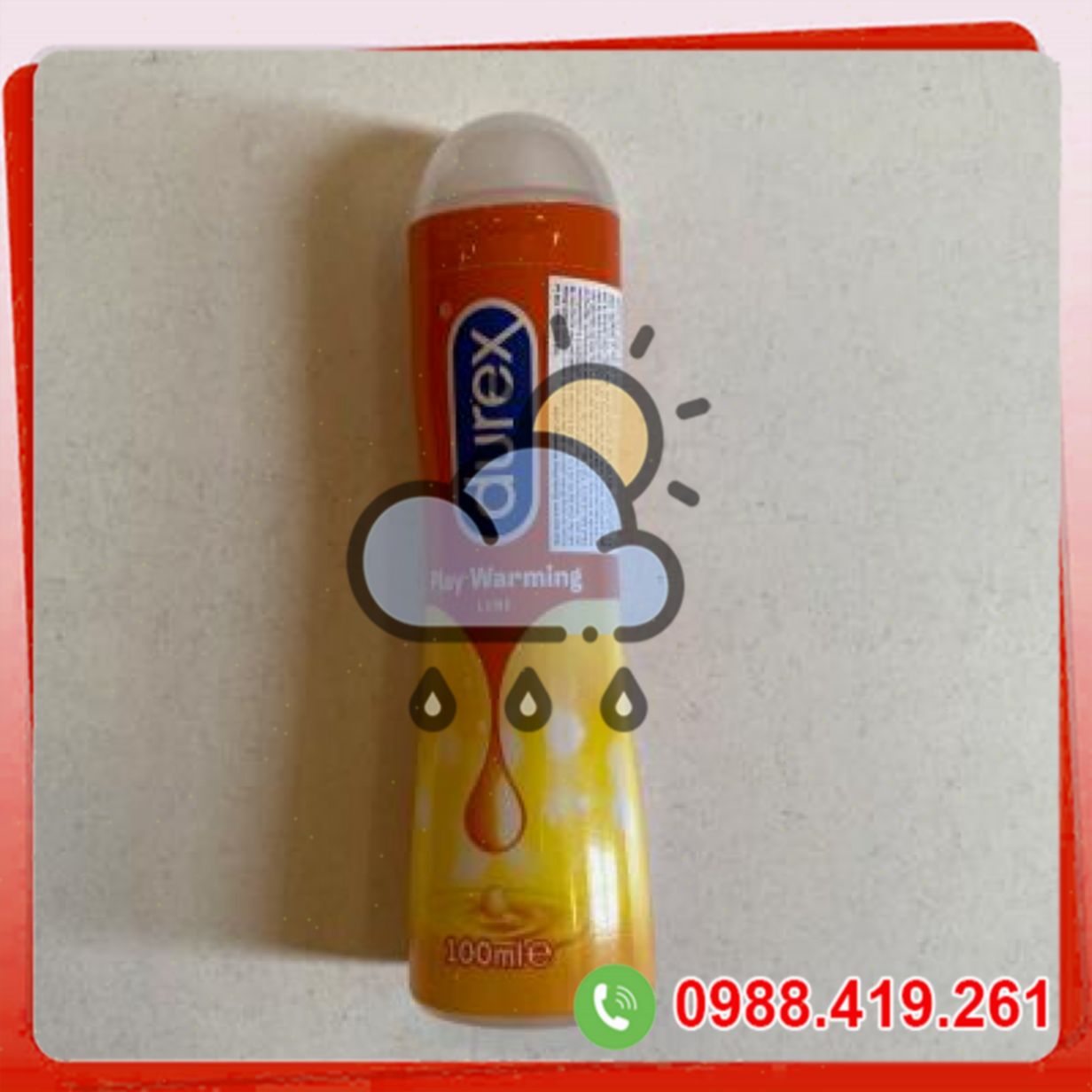 Gel bôi trơn Durex Play nóng ấm 100ml chính hãng 