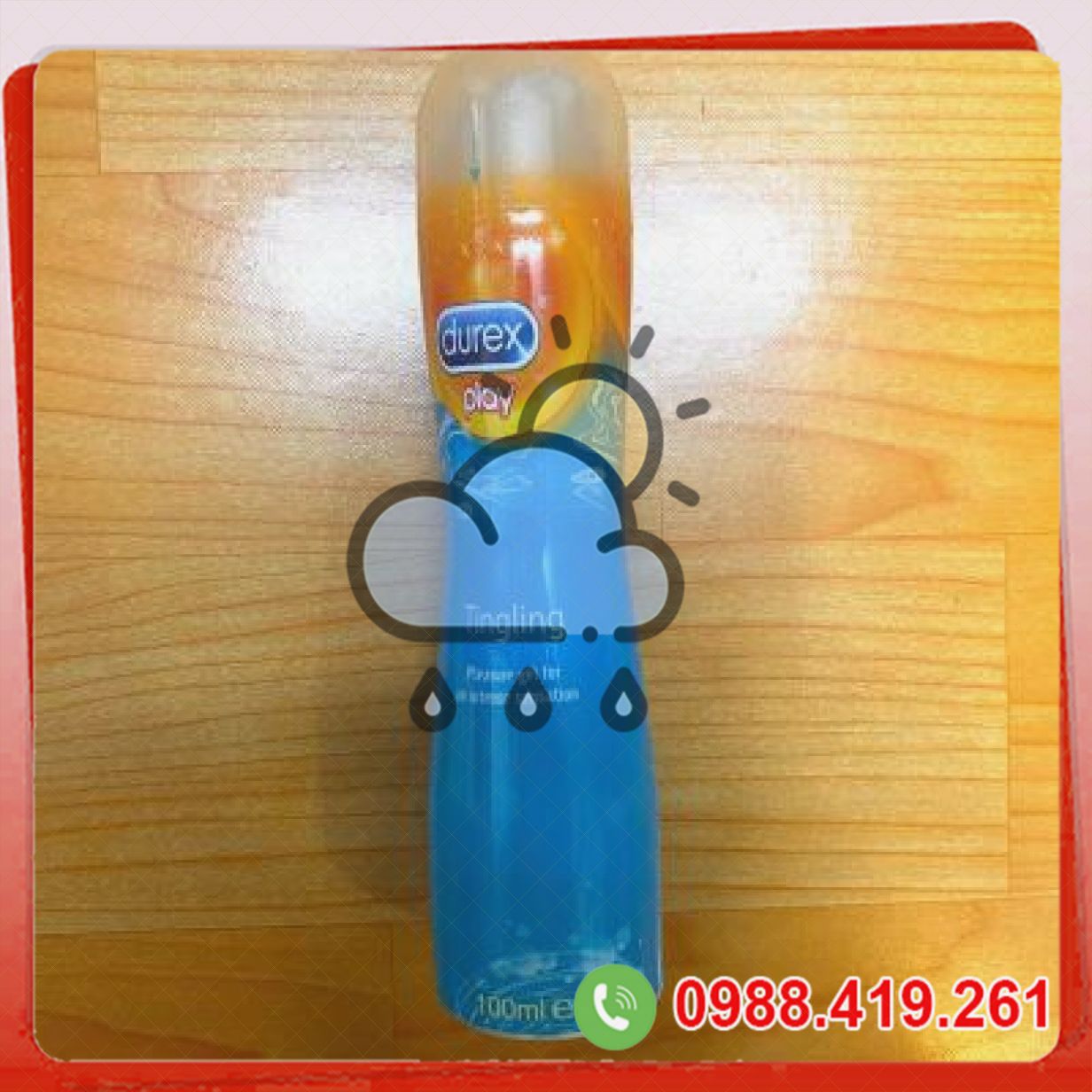 Gel bôi trơn Durex Tingling 100ml chính hãng mát lạnh kích thích 