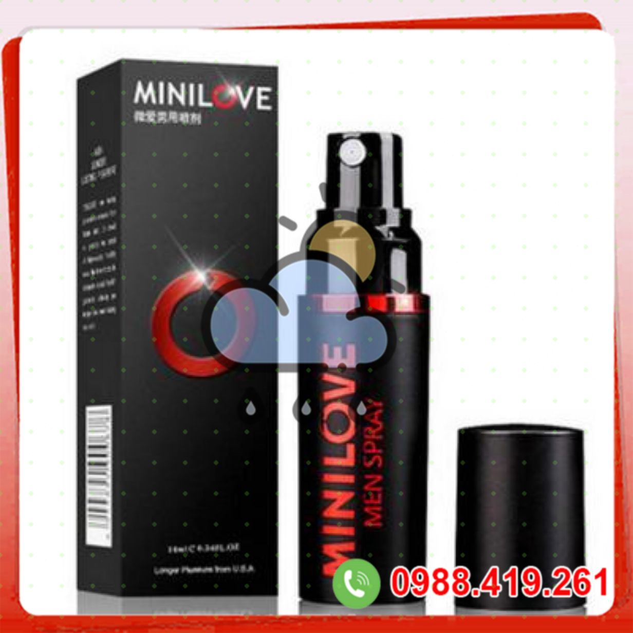 Thuốc xịt Minilove trị xuất tinh sớm tăng thời gian quan hệ 