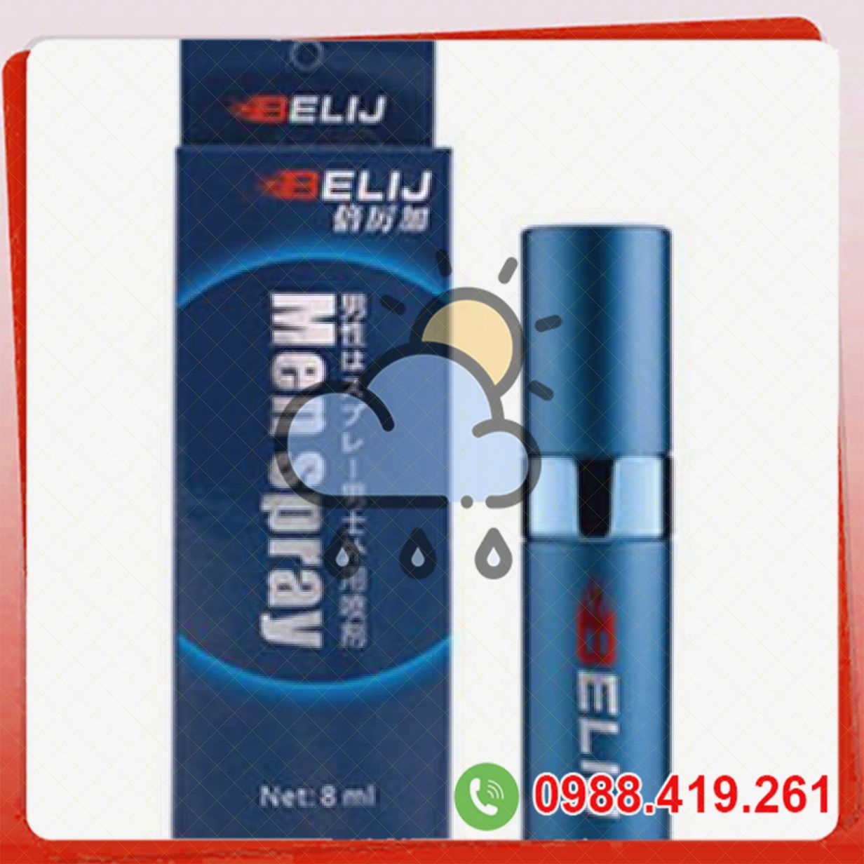 Chai xịt kéo dài quan hệ BELIJ chiết xuất thảo dược tăng cường sinh lý 