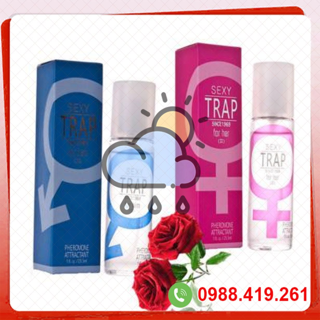 Nước hoa gợi tình Sexy Trap kích thích nam nữ hưng phấn ngay 