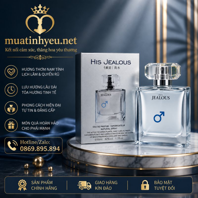 Nước hoa tình ái gợi tình nữ His Jealous