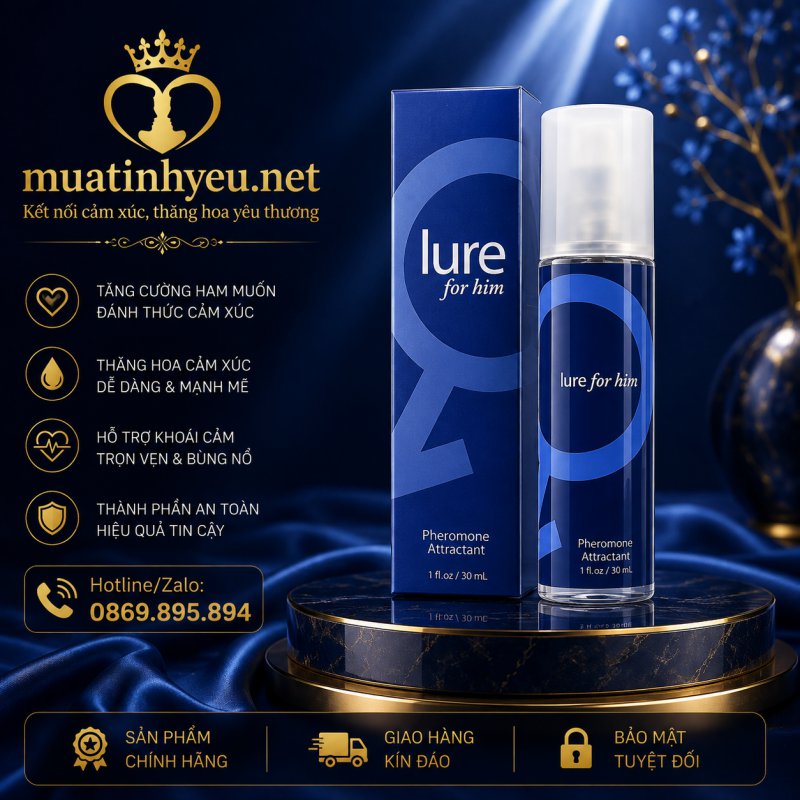 Nước hoa kích thích nữ Iure for him
