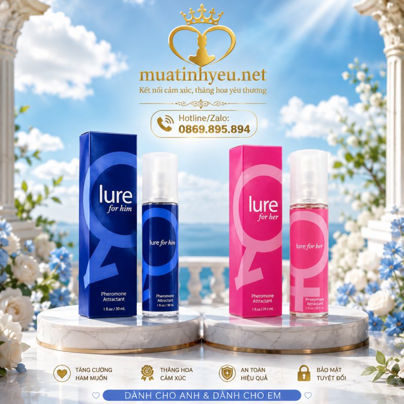 NƯỚC HOA KÍCH THÍCH QUYẾN RŨ LURE FOR H