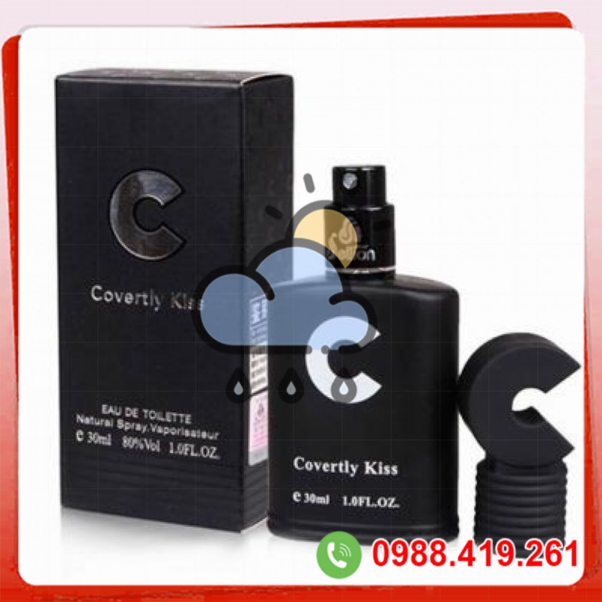 Nước hoa kích thích nữ Convertly Kiss C quyến rũ mạnh 