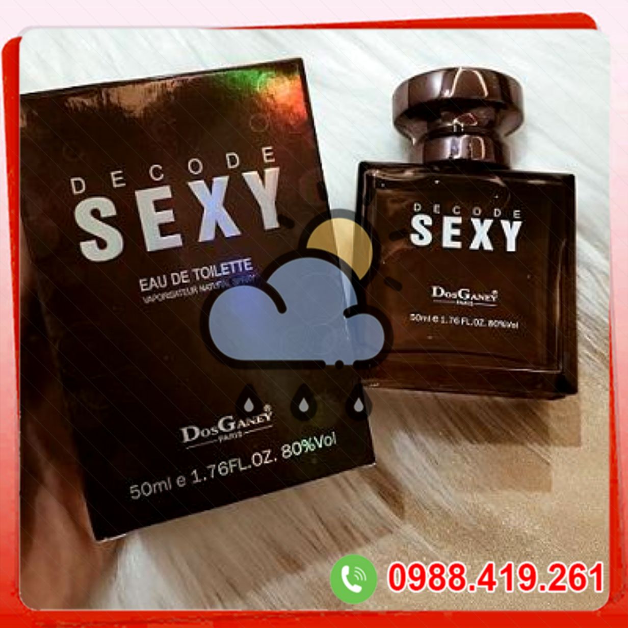 Nước hoa tình yêu Sexy Decode 50ml hương quyến rũ đầy mê hoặc 