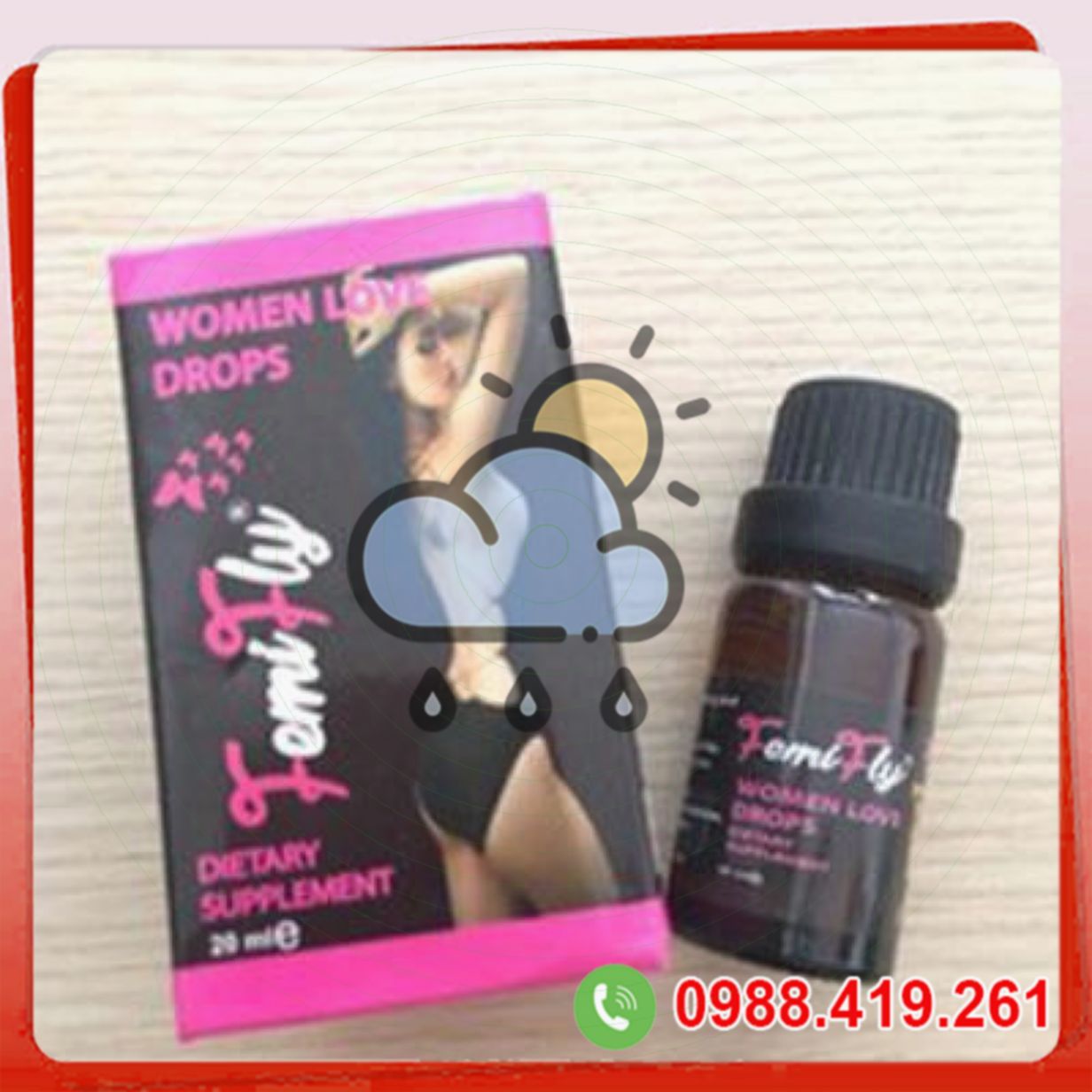Thuốc kích dục nữ Femifly dạng nước cực mạnh giúp lên đỉnh nhanh 