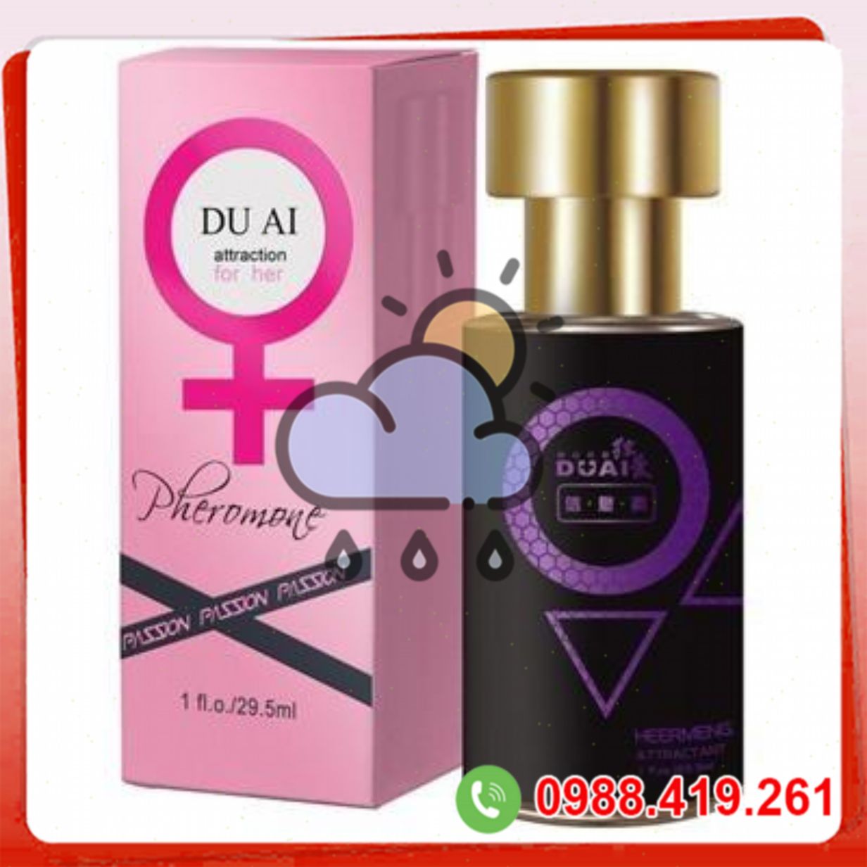 Nước hoa tình yêu kích thích nam Duai for her 29,5ml Mỹ 
