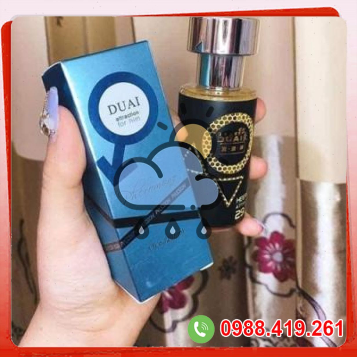 Nước hoa tình yêu kích thích nữ Duai for him hương thơm quyến rũ 