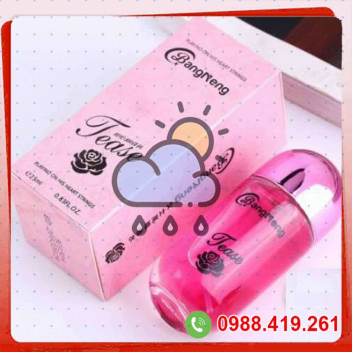 Nước hoa tình yêu Bangneng Tease Woman 25ml giúp say mê yêu đương 