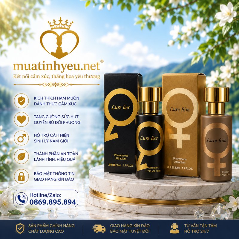 NƯỚC HOA TÌNH YÊU KÍCH THÍCH HAM MUỐN MÃNH LIỆT