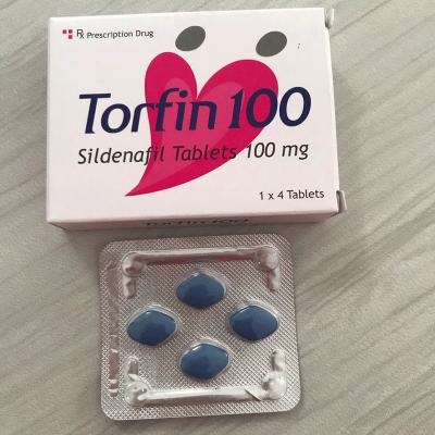 Thuốc cường dương Torfin 100mg hộp 4 viên tăng bản lĩnh 