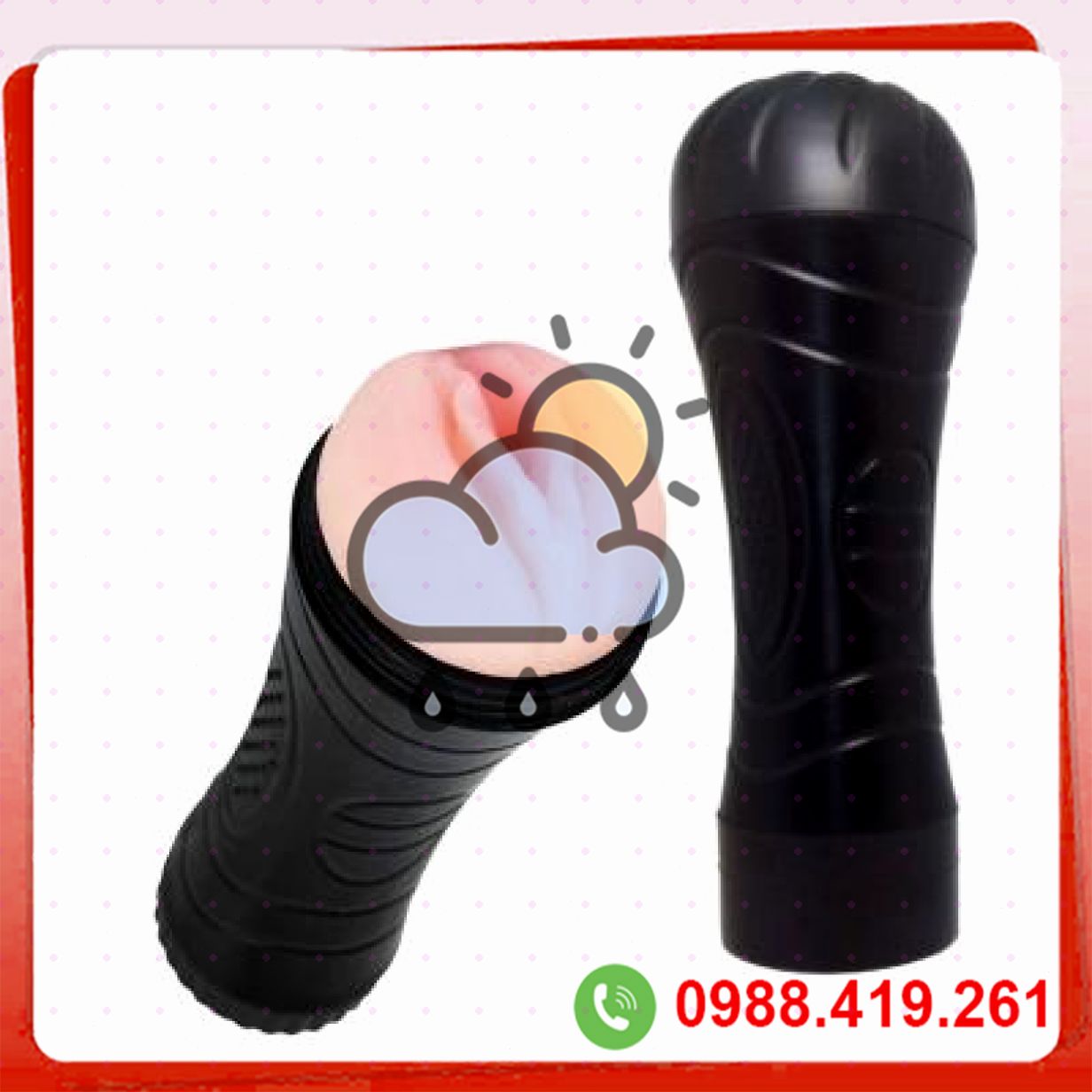 Âm đạo đèn pin rung đích Pussy chính hãng nhỏ gọn tiện lợi 