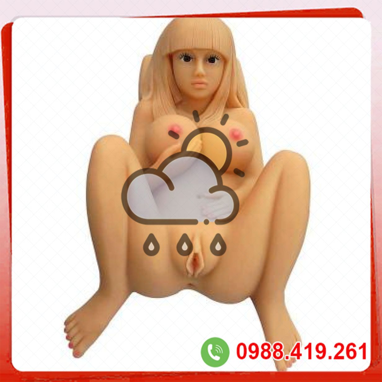 Búp bê tình dục Angela nam thủ dâm đa chức năng giá rẻ 