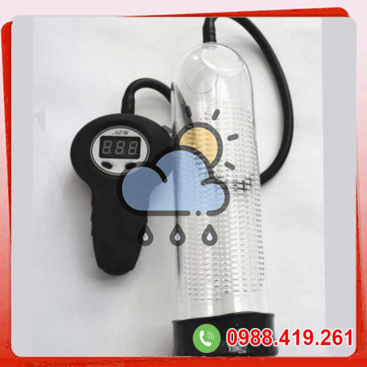 Máy tập dương vật 350 KPA kéo dài tự nhiên tăng kích thước nhanh 