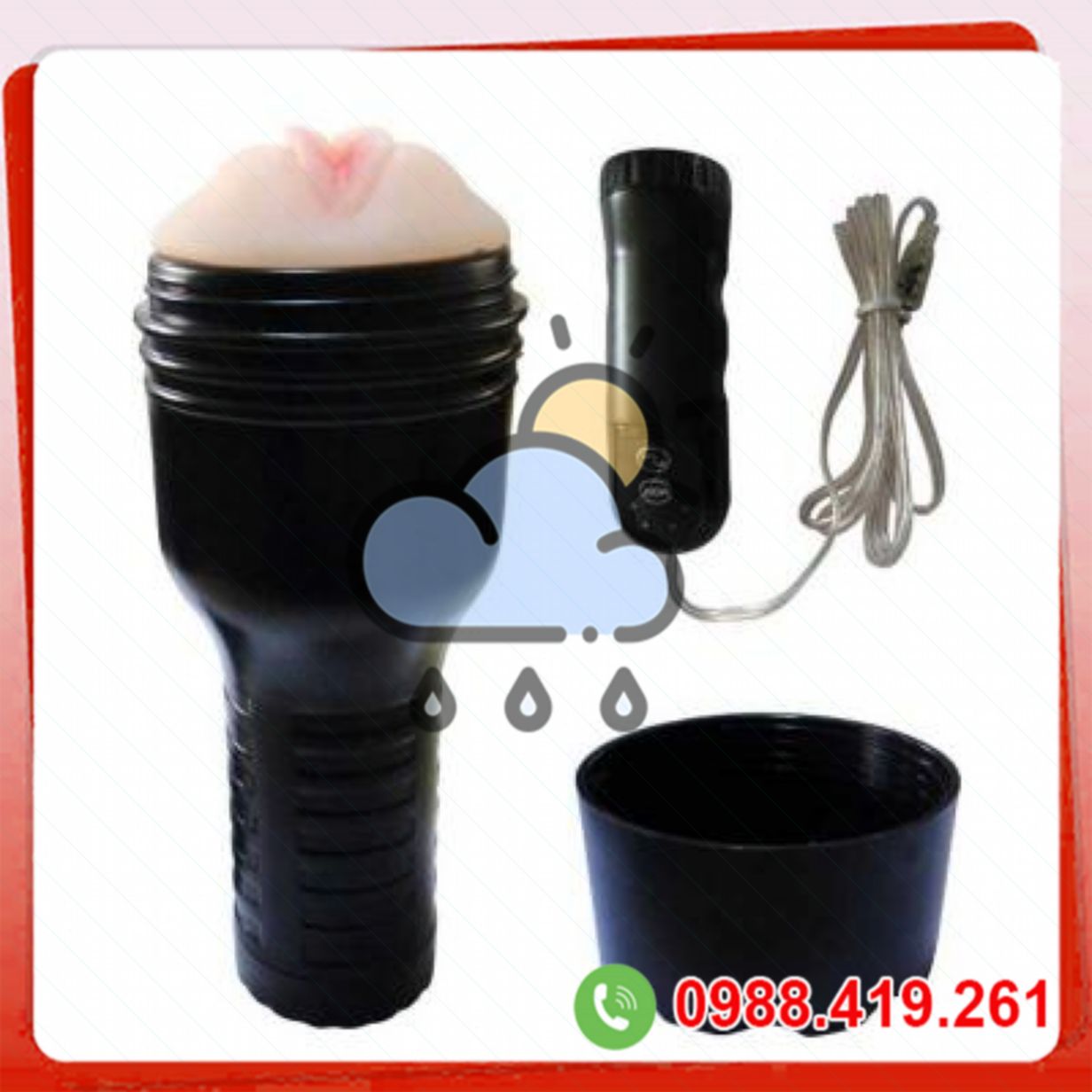 Âm đạo giả Pink Lady rung 4 chế độ cao cấp thiết kế đèn pin sang trọng 