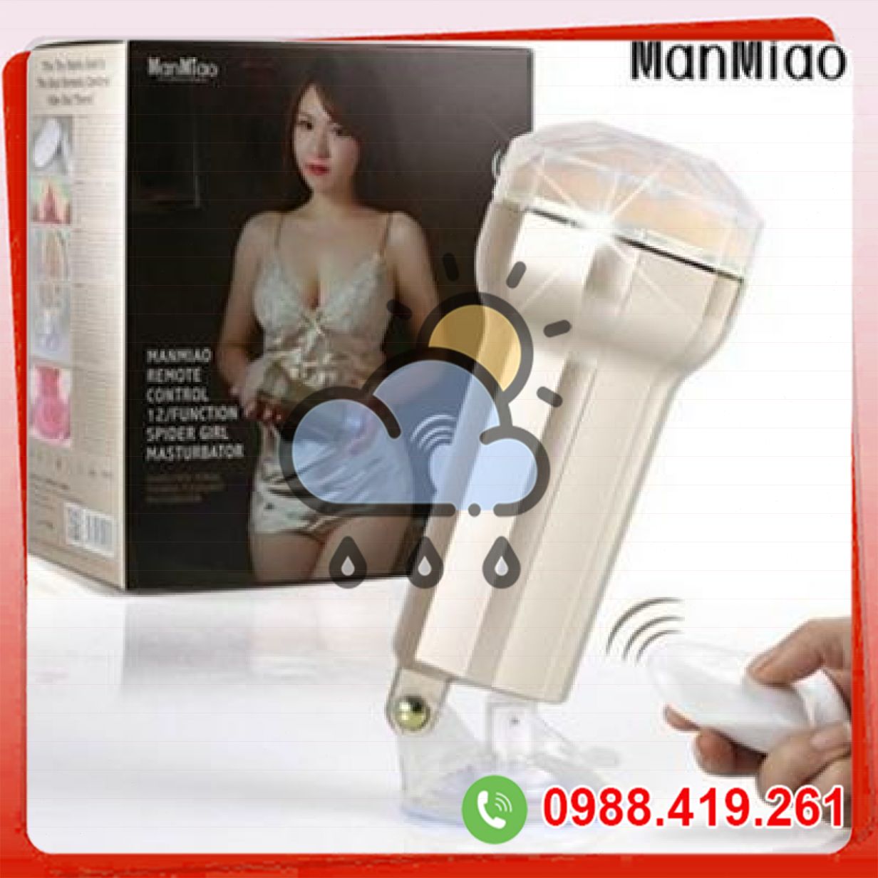 Âm đạo giả Manmiao rung điều khiển từ xa giá rẻ chất lượng 