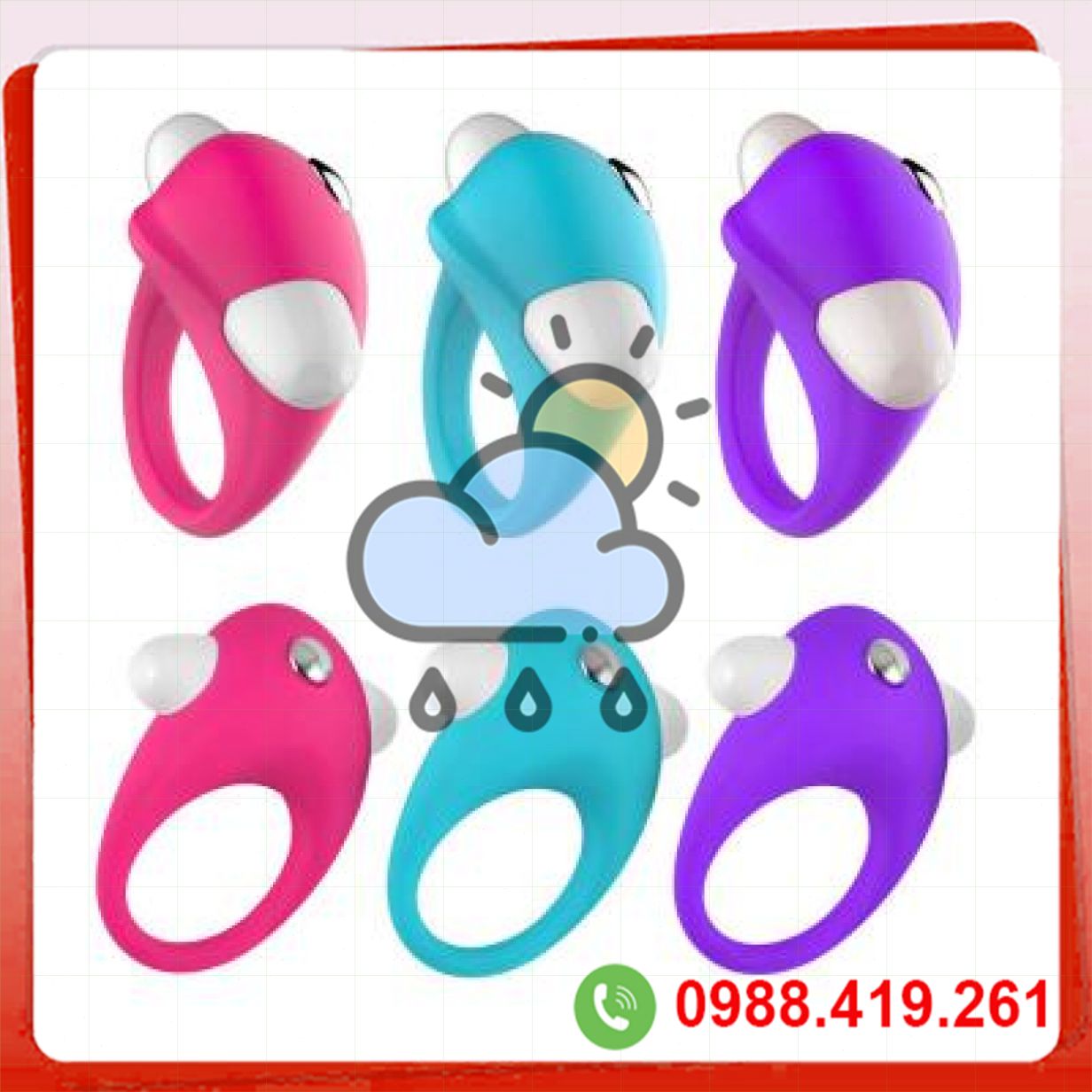 Vòng rung chống xuất tinh sớm nhập khẩu chất lượng cao 