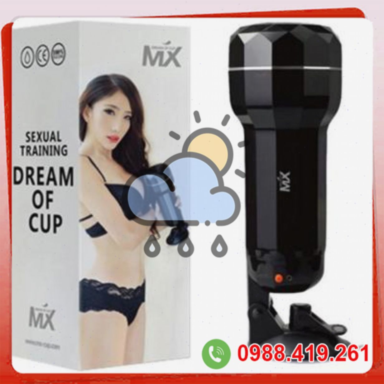 Âm đạo giả hít tường MX cao cấp mềm mại siêu thực cho nam giới 