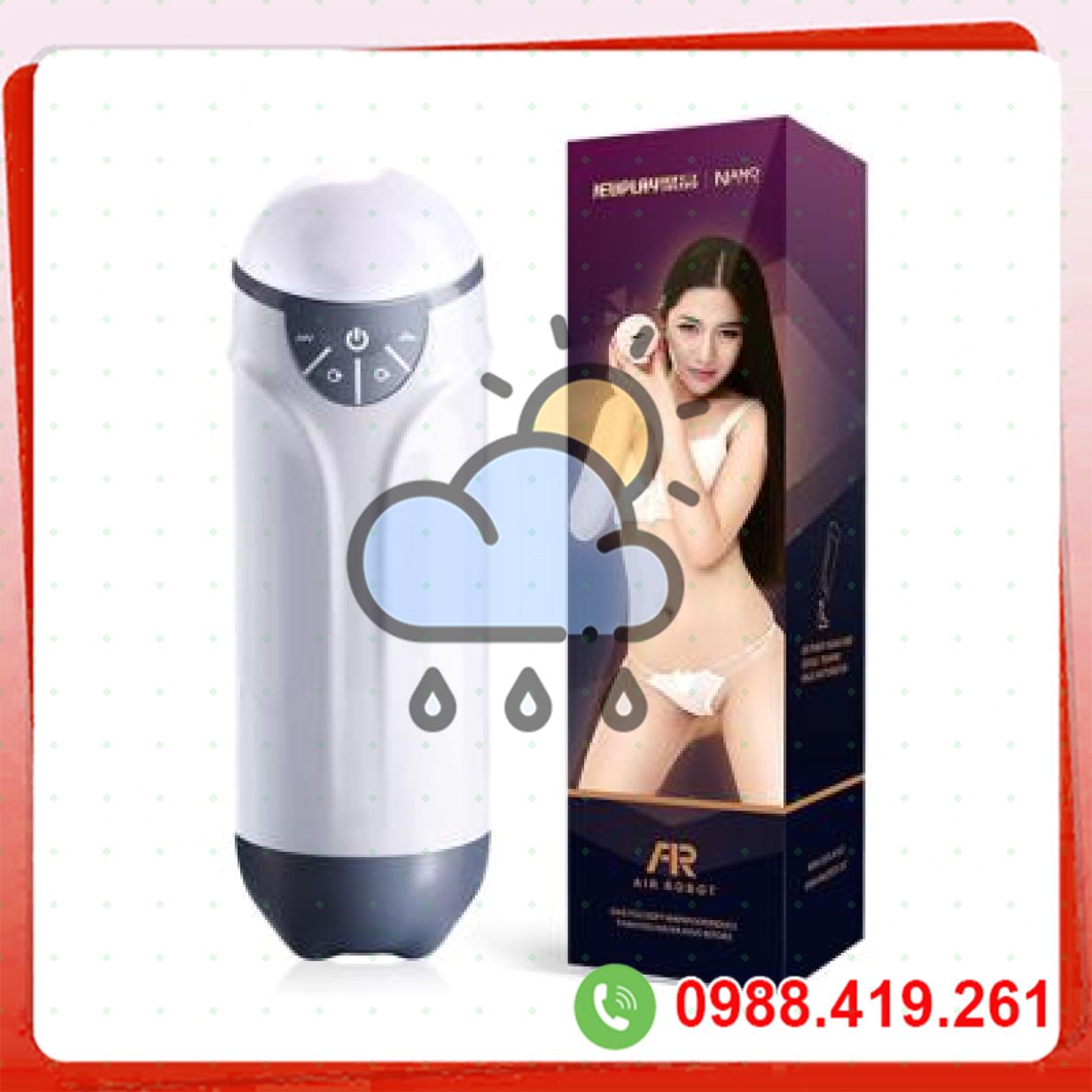 Âm đạo giả hít tường Jeuplay cao cấp rung mạnh mẽ thiết kế tối ưu 