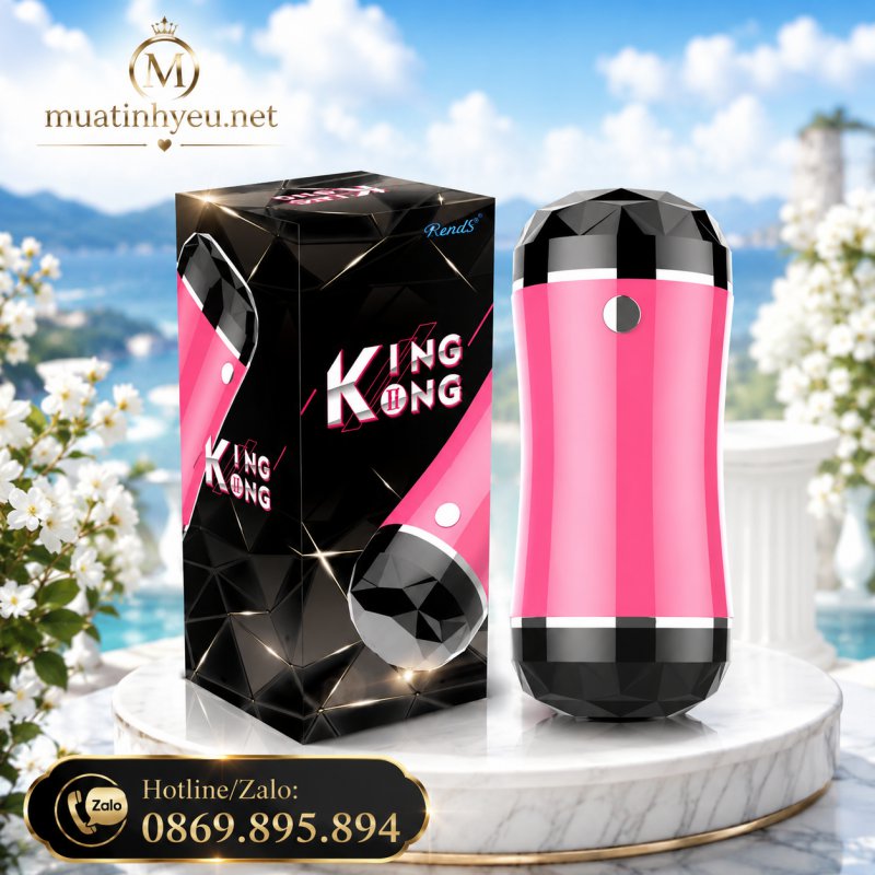 CỐC THỦ DÂM KINGKONG RUNG CHÍNH HÃNG BỀN BỈ