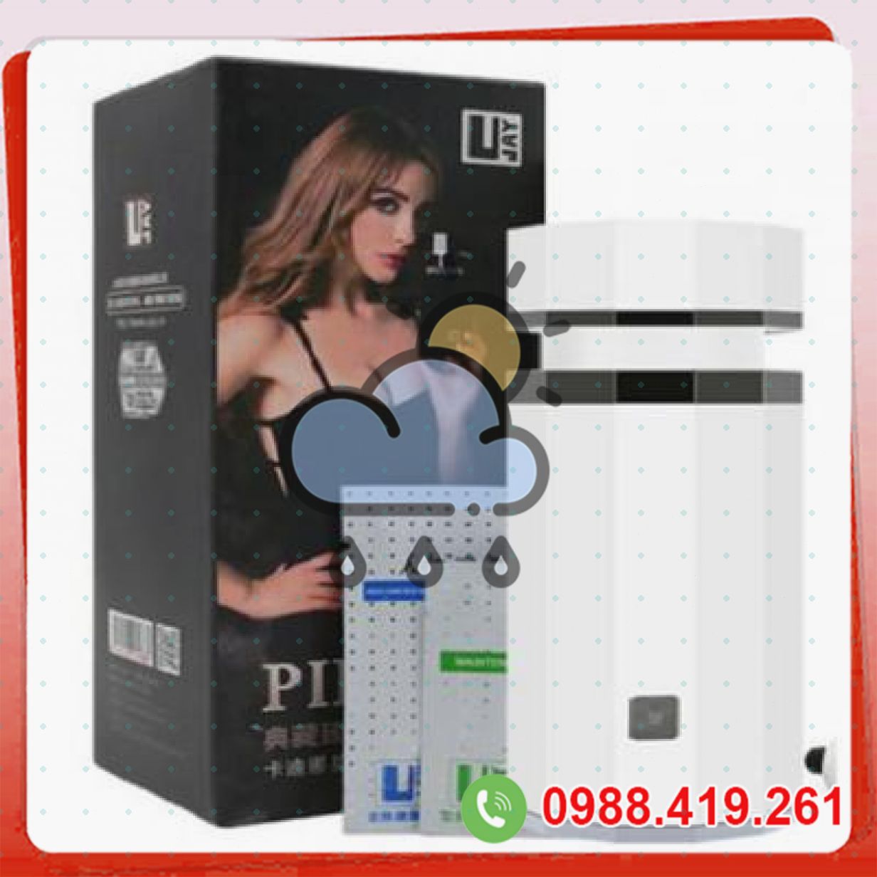 Máy thủ dâm rung thụt tự động Uzay điều chỉnh dễ dùng 