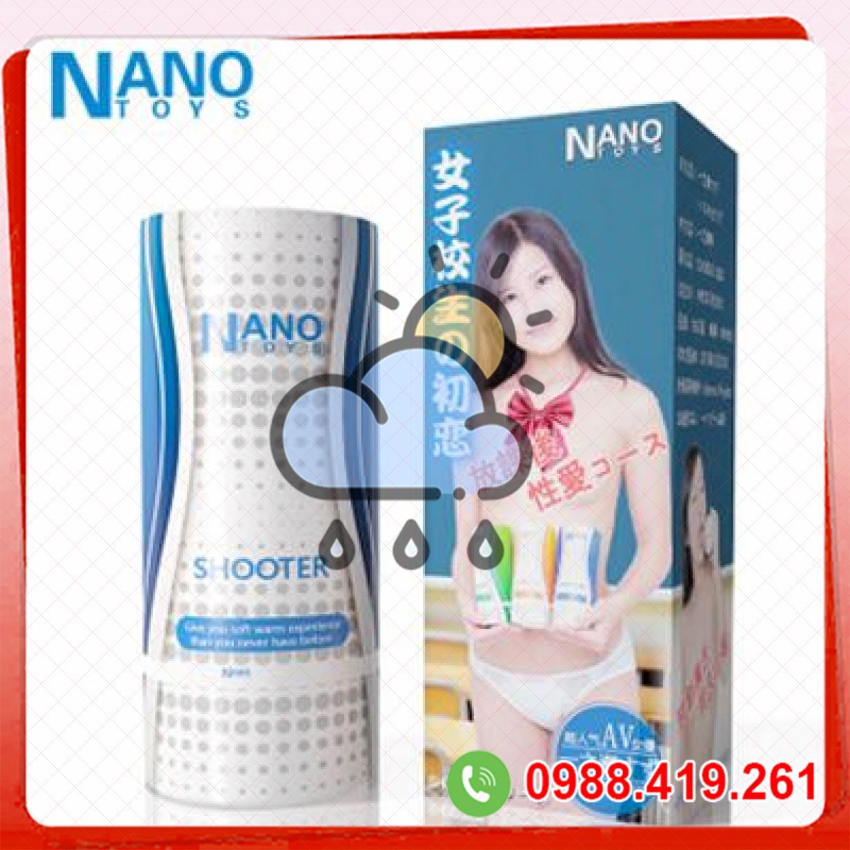 Cóc thủ dâm Nano toys có rung giá rẻ đa chế độ cực đã 