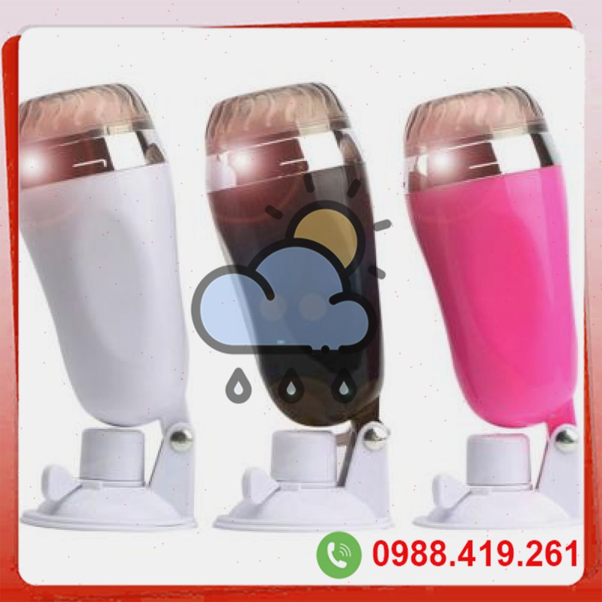 Âm đạo giả rung hít tường X5 nhỏ gọn, chân thật, nhiều màu lựa chọn 