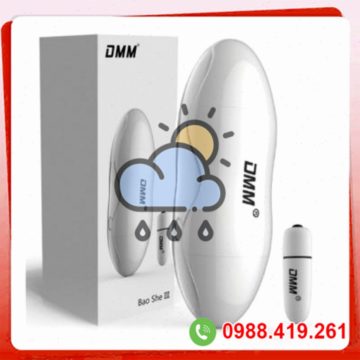 Âm đạo giả cầm tay 2 đầu DMM cao cấp rung y như thật 