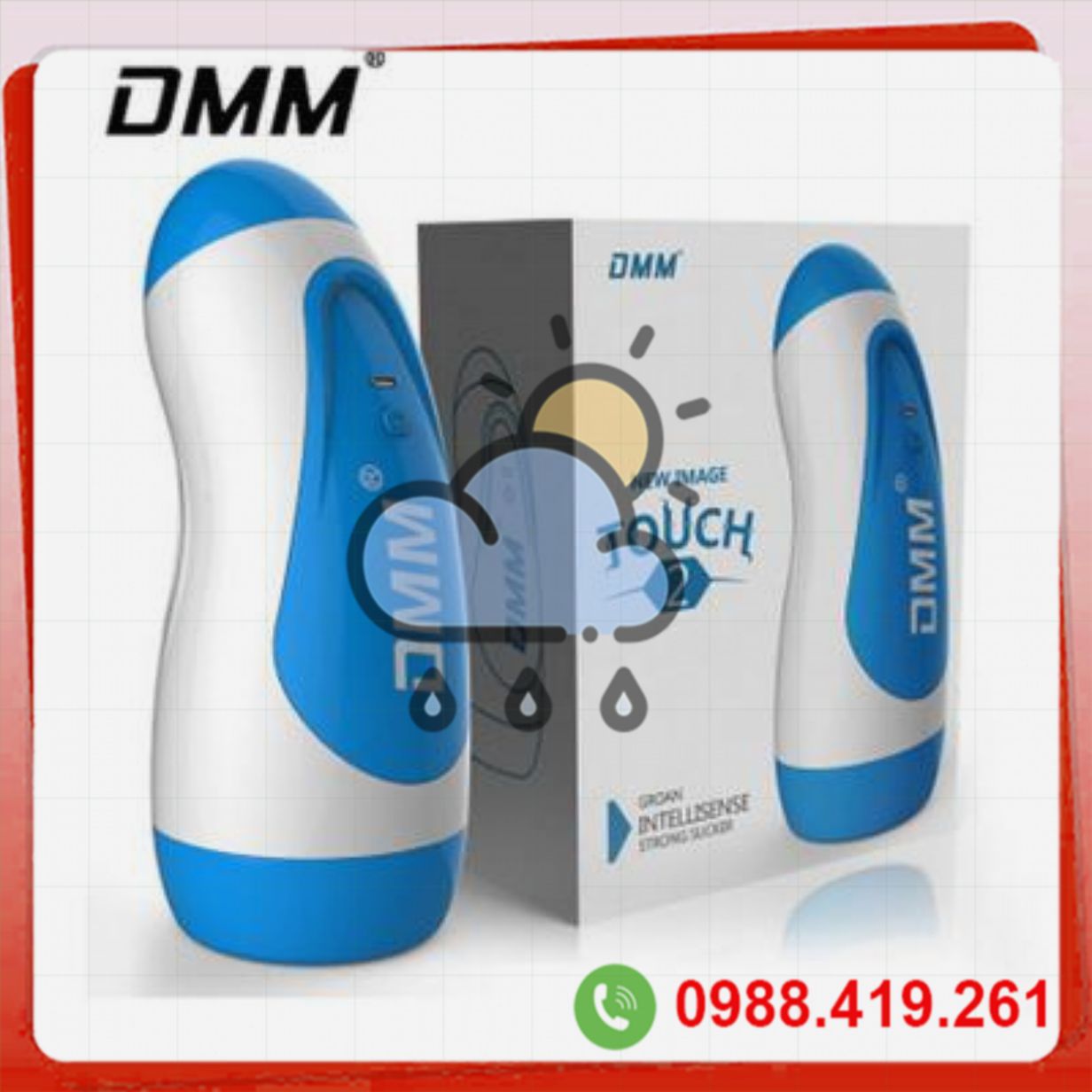 Âm đạo silicon cầm tay rung đa chức năng DMM thỏa mãn sinh lý nam 