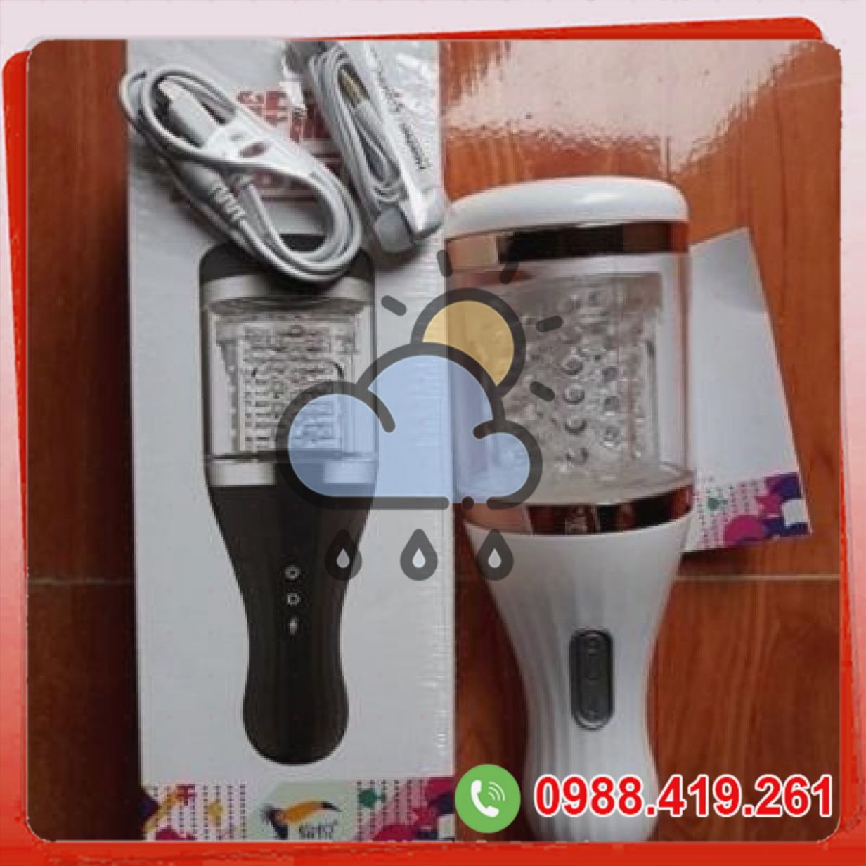 Âm đạo giả rung xoay tự động Dibe silicon mềm mại đàn hồi tốt 