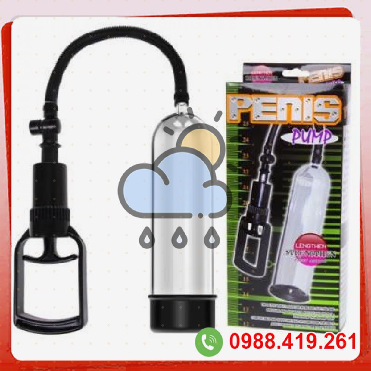 Máy tập dương vật Penis Pump gắn miệng âm đạo kéo dài thời gian quan hệ 