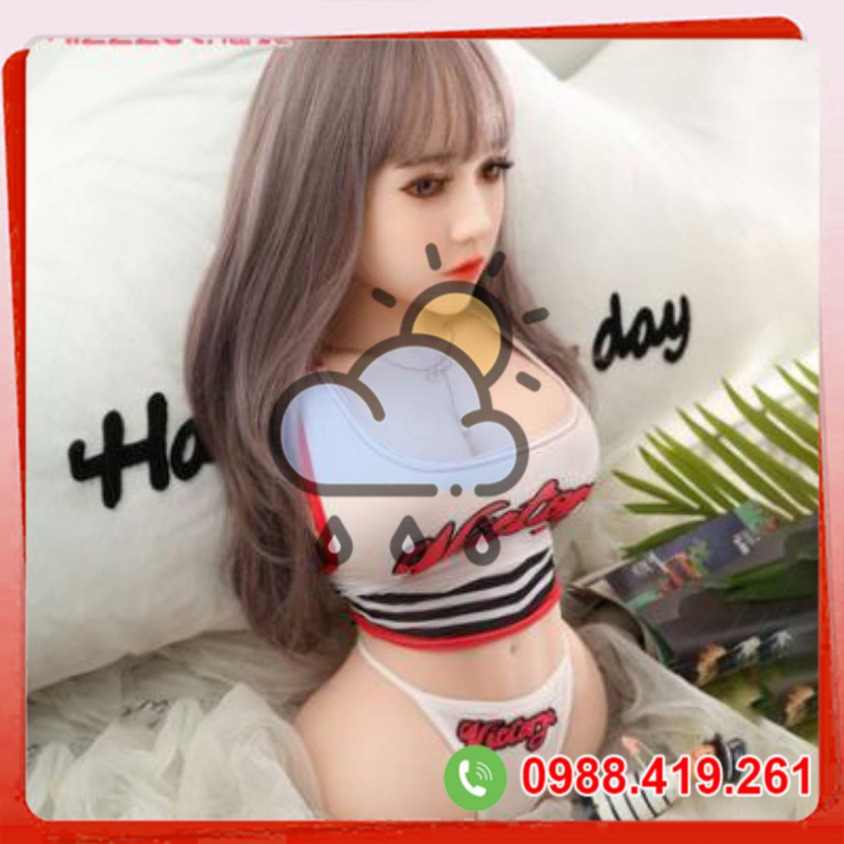 búp bê tình dục silicon bán thân 65cm chân thực mềm mại 