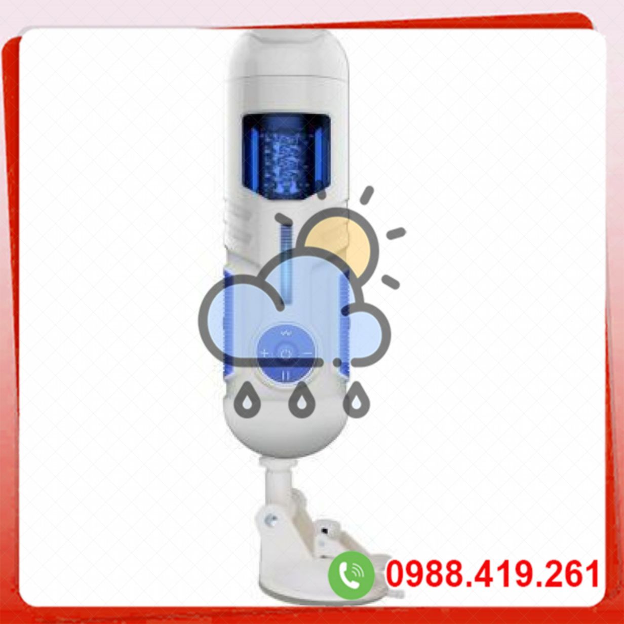 Âm đạo hít tường rung tự động Zini silicon cao cấp sướng thật 