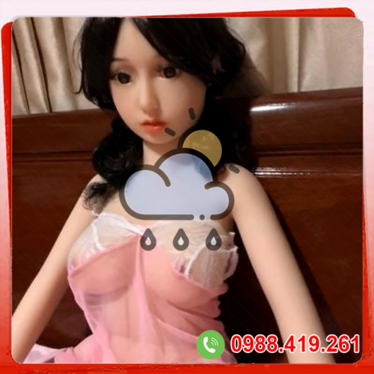 Búp bê silicon bán thân 1m đẹp như thật hàng full phụ kiện 