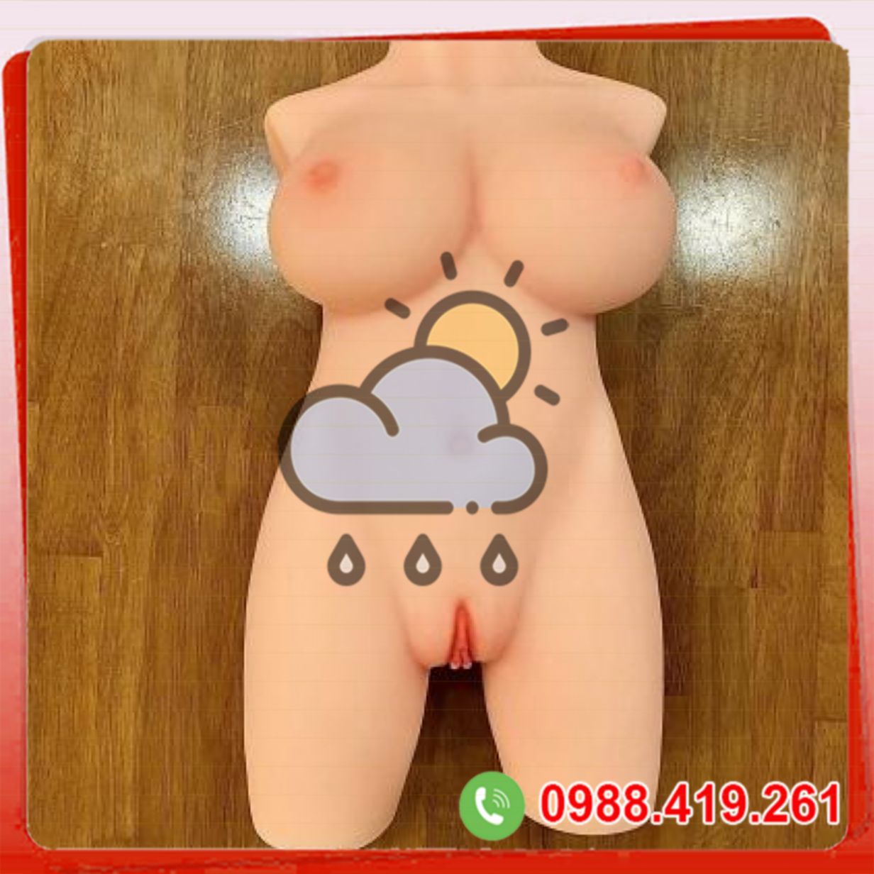 Búp bê silicon nửa thân nguyên khối 6kg, siêu mềm mịn chân thực 