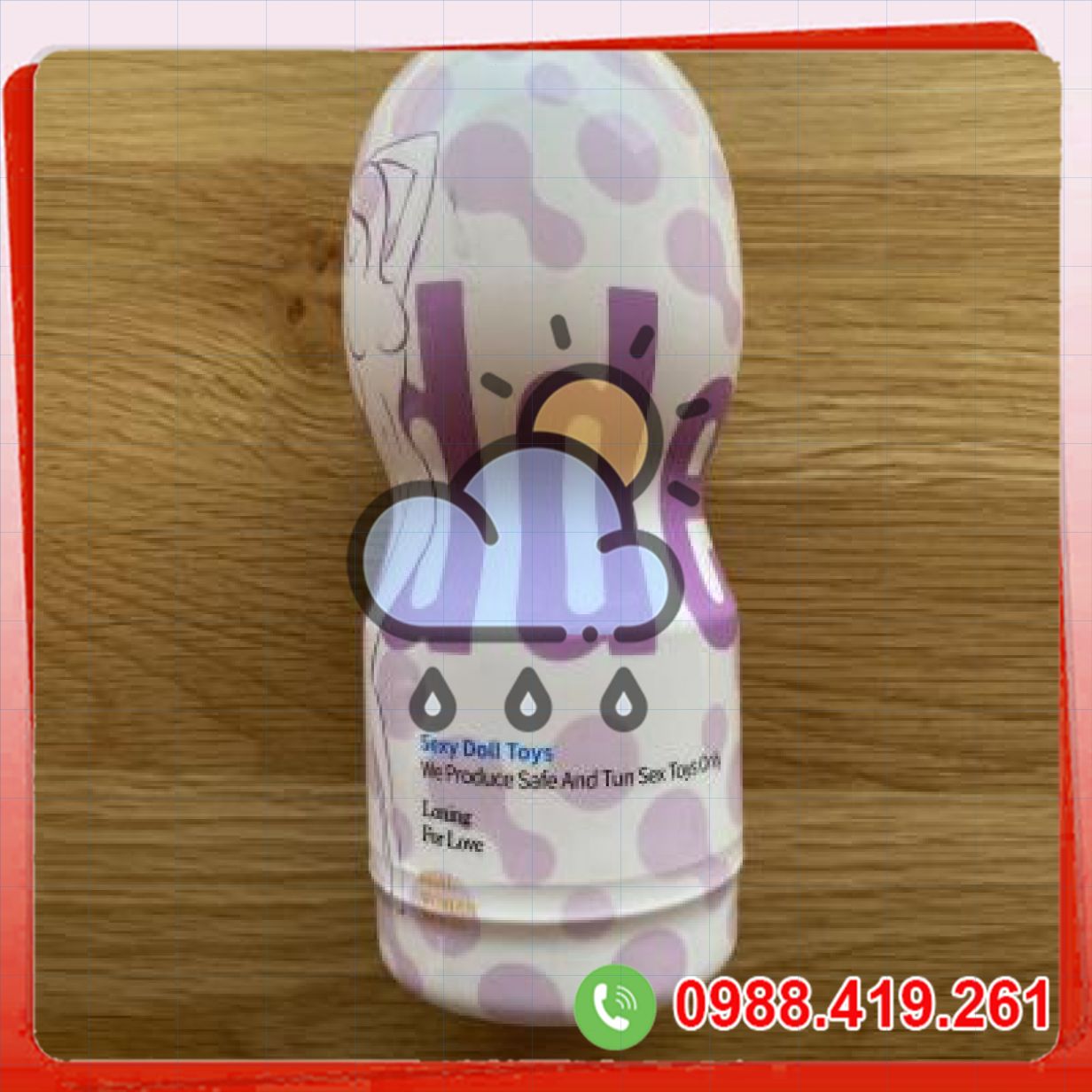 Cốc thủ dâm God silicon mềm mại gân gai tăng khoái cảm nam giới 