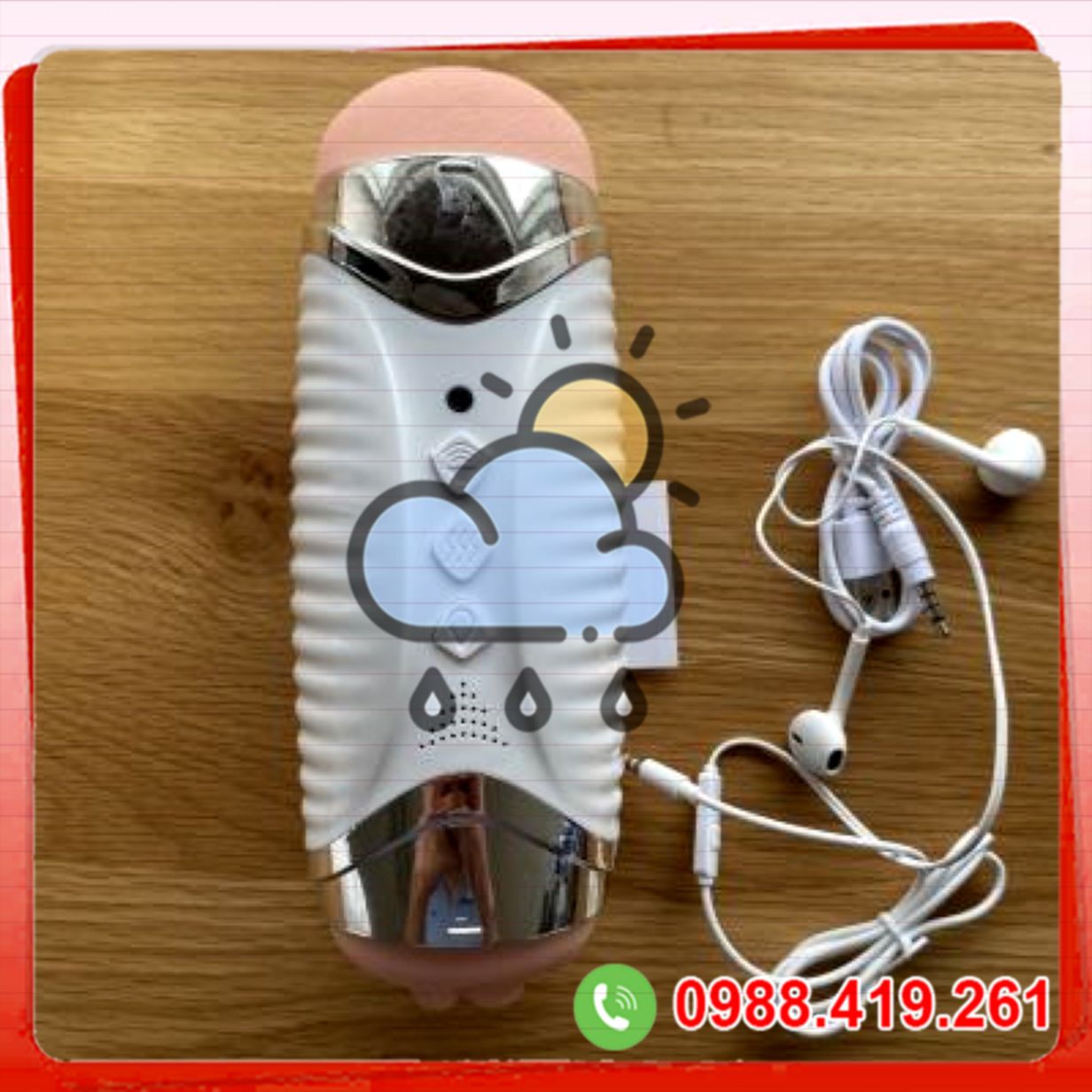 Âm đạo giả cầm tay Heidong Pro rung 2 đầu tỏa nhiệt nam tự sướng 