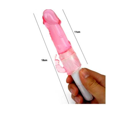 Dương vật giả 1 pin Saki rung giống thật điều chỉnh tiện lợi 