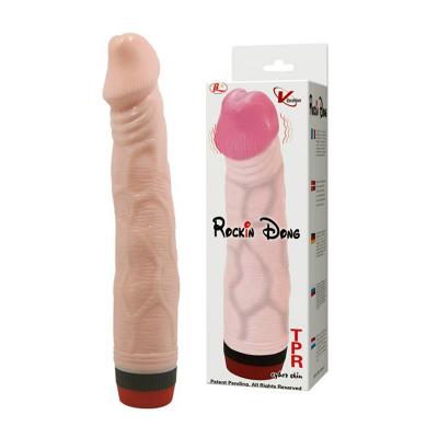 Dương vật giả silicon Rockin Dong gân guốc như thật 