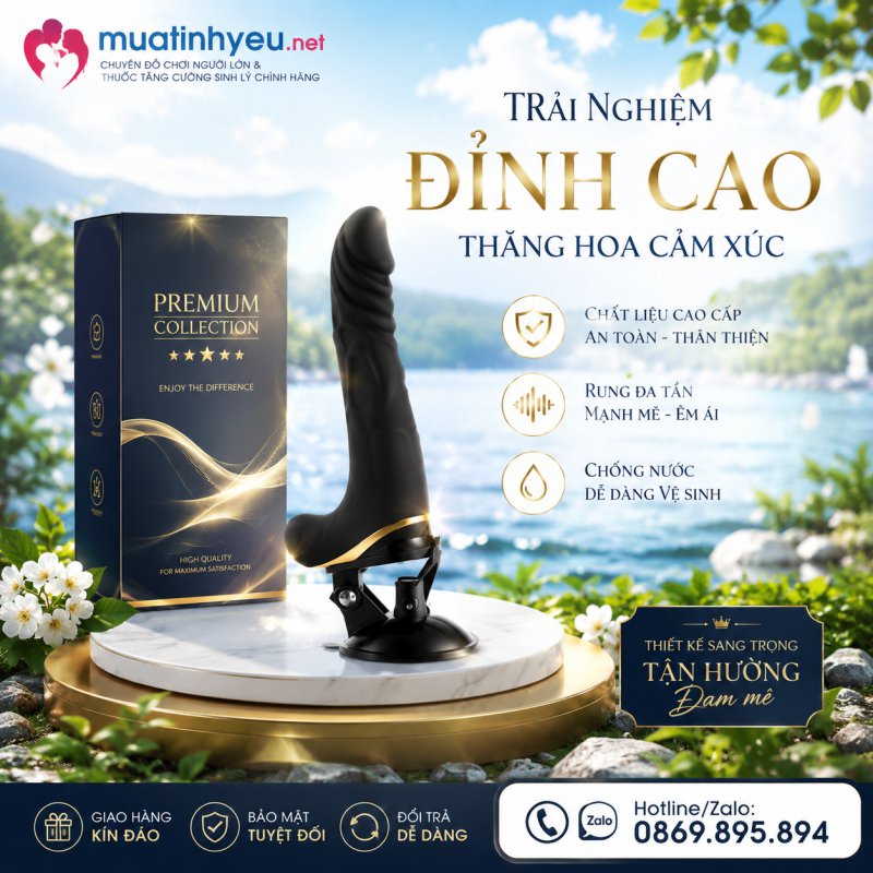 DƯƠNG VẬT GIẢ HÍT TƯỜNG RUNG NGOÁI TỎA NHIỆT